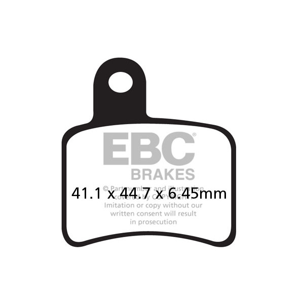 Klocki hamulcowe EBC FA403 (kpl. na 1 tarcze)