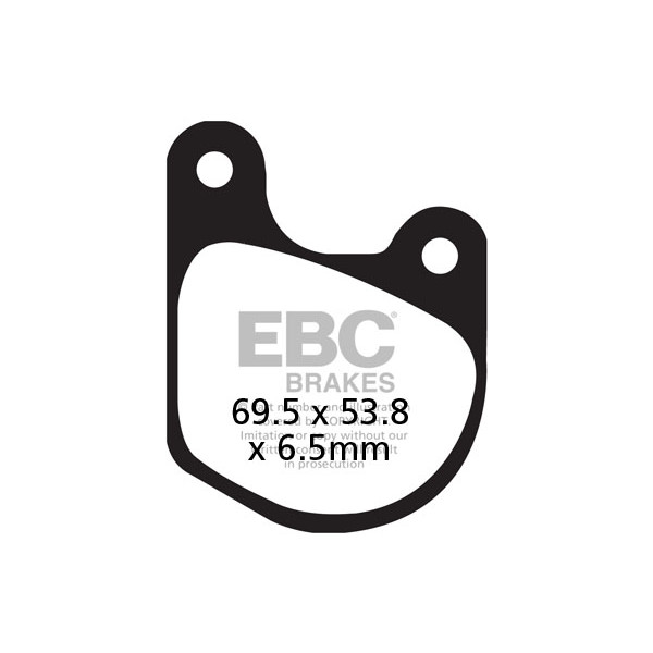 Klocki hamulcowe EBC FA071 (kpl. na 1 tarcze)