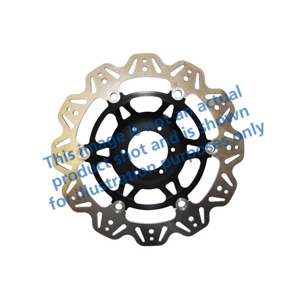 Tarcza hamulcowa motocyklowa EBC VR2003BLK VEE, czarna