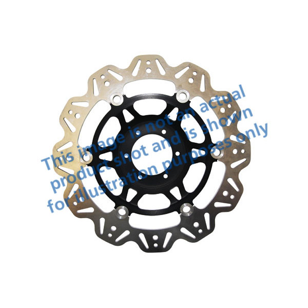 Tarcza hamulcowa motocyklowa EBC VR3102BLK VEE, czarna