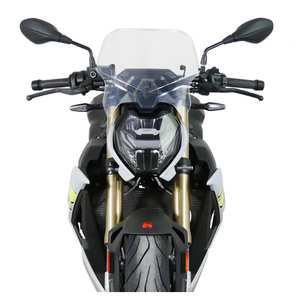 Szyba motocyklowa MRA BMW S1000 R 2021, forma NSPN, bezbarwna