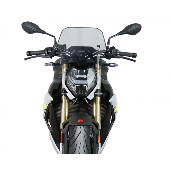 Szyba motocyklowa MRA BMW S1000 R 2021, forma NSPN, przyciemniana