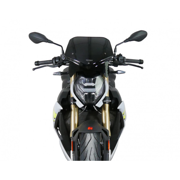 Szyba motocyklowa MRA BMW S1000 R 2021, forma NSPN, czarna