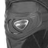Spodnie motocyklowe skórzane damskie BUSE Imola czarno-białe 102520