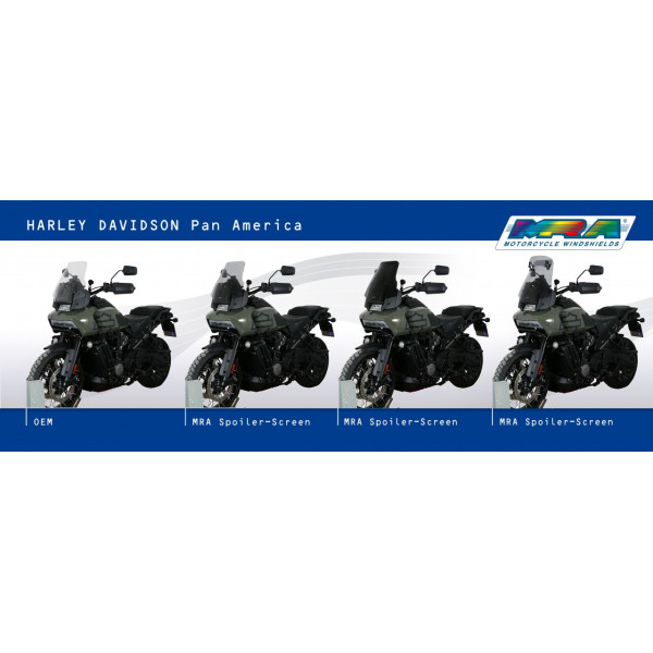 Szyba motocyklowa MRA HARLEY-DAVIDSON PAN AMERICA 1250 SPECIAL, RA1, -, forma SN, bezbarwna