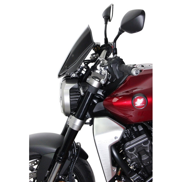 Szyba motocyklowa MRA HONDA CB 1000 R, SC80, 2018-2020, forma NSPM, czarna