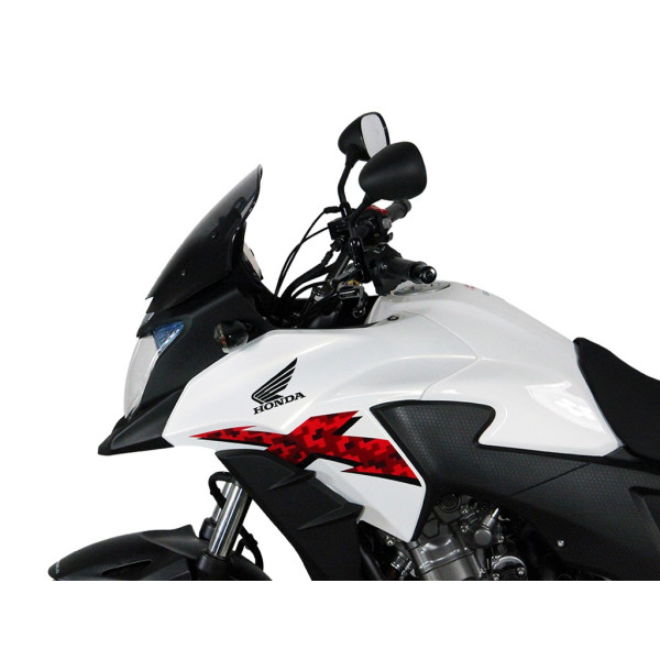 Szyba motocyklowa MRA HONDA CB 500 X, PC 46, 2013-2015, forma O, przyciemniana