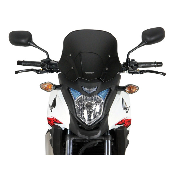 Szyba motocyklowa MRA HONDA CB 500 X, PC 46, 2013-2015, forma T, czarna