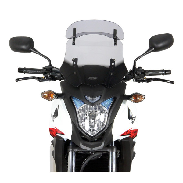 Szyba motocyklowa MRA HONDA CB 500 X, PC 46, 2013-2015, forma VT, bezbarwna