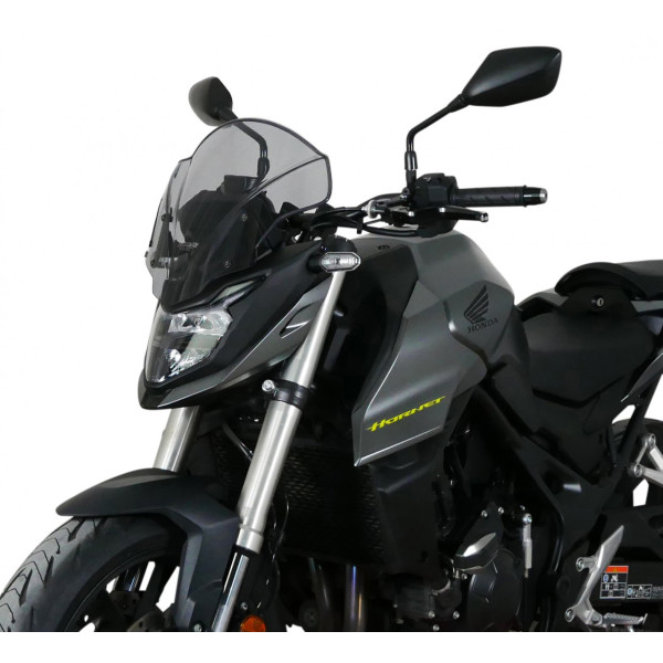 Szyba motocyklowa MRA HONDA CB 750 HORNET 2023, forma NTM, przyciemniana