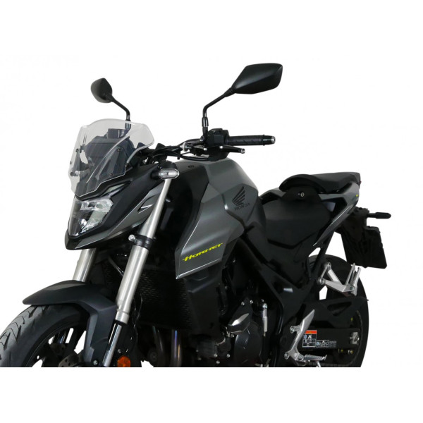 Szyba motocyklowa MRA HONDA CB 750 HORNET 2023, forma NSPM, bezbarwna