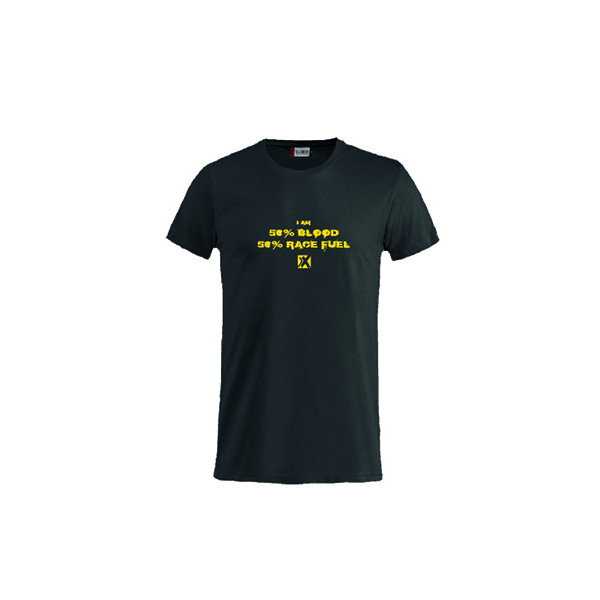 ProX T-shirt – 50% blood/50% Race Fuel L
