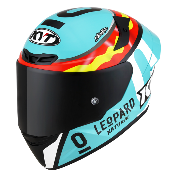 Kask Motocyklowy KYT TT-COURSE LEOPARD REPLICA SPANIARD ECE/ONU 22-06