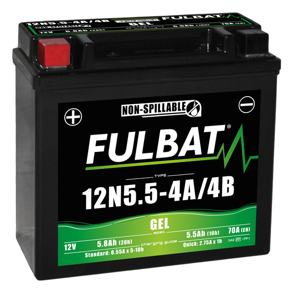 Akumulator FULBAT 12N5.5-4A 12N5.5-4B (Żelowy, bezobsługowy)