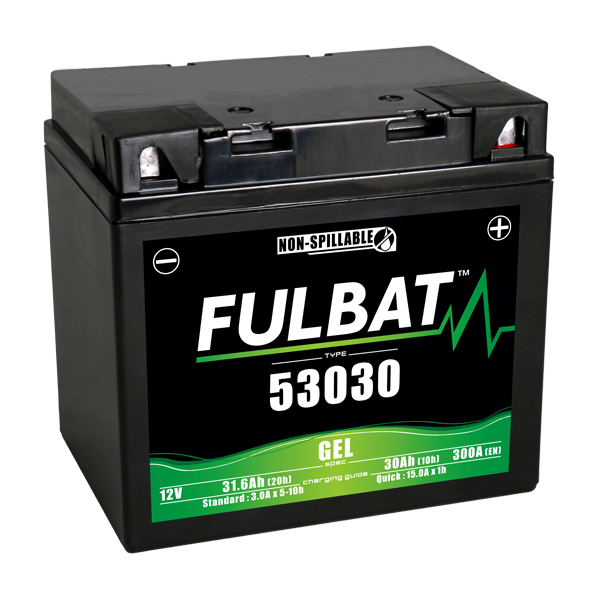 Akumulator FULBAT 53030 (Y60-N30L-A) (Żelowy, bezobsługowy)