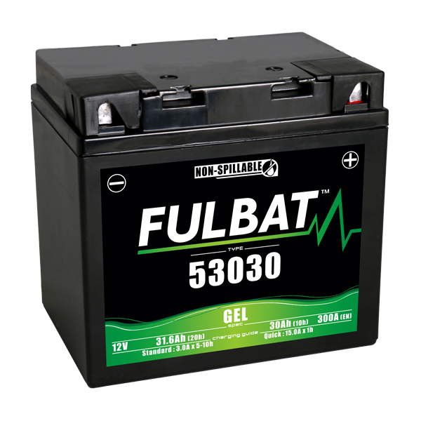 Akumulator FULBAT FUL GEL - 53030 (Żelowy, bezobsługowy)