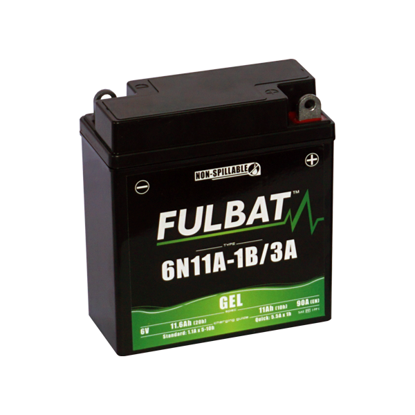 Akumulator FULBAT 6N11A-1B 6N11A-3A (Żelowy, bezobsługowy)