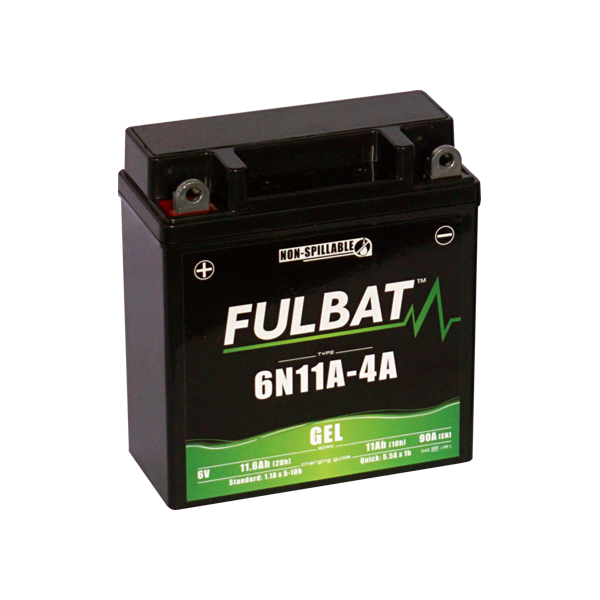 Akumulator FULBAT FUL GEL - 6N11A-4A (Żelowy, bezobsługowy)