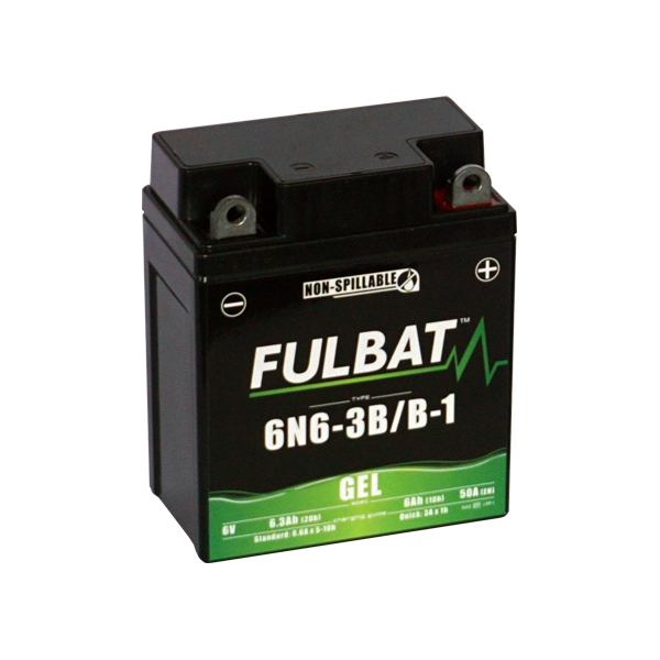 Akumulator FULBAT FUL GEL - 6N6-3B / 6N6-3B-1 (Żelowy, bezobsługowy)