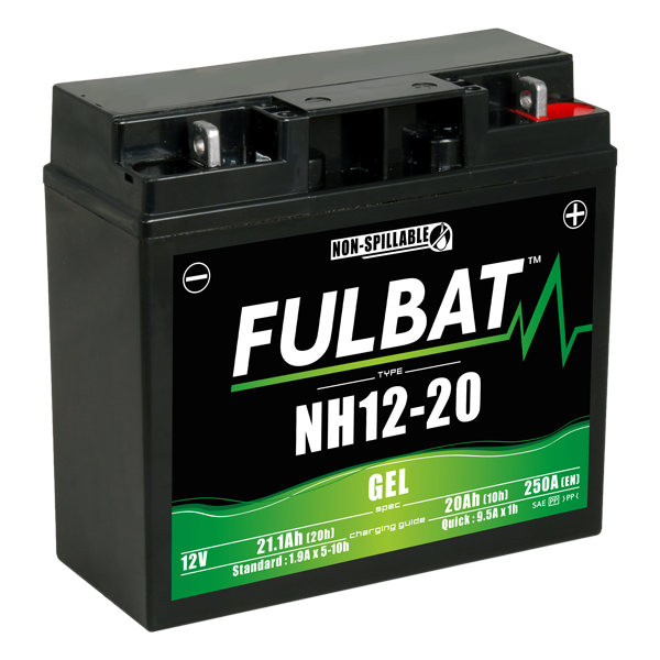 Akumulator FULBAT FUL GEL - NH12-20 (Żelowy, bezobsługowy)