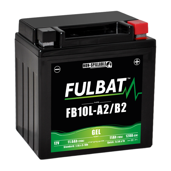 Akumulator FULBAT YB10L-A2 YB10L-B2 (Żelowy, bezobsługowy)
