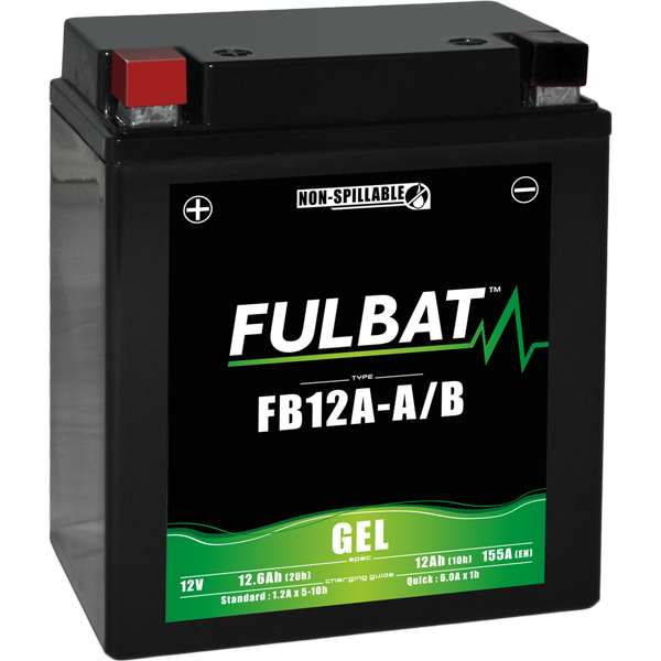 Akumulator FULBAT FUL GEL - FB12A-A / FB12A-B / YB12A-A / YB12A-B (Żelowy, bezobsługowy)