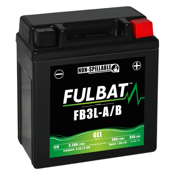 Akumulator FULBAT FUL GEL- FB3L-A / FB3L-B / YB3L-A / YB3L-B (Żelowy, bezobsługowy)