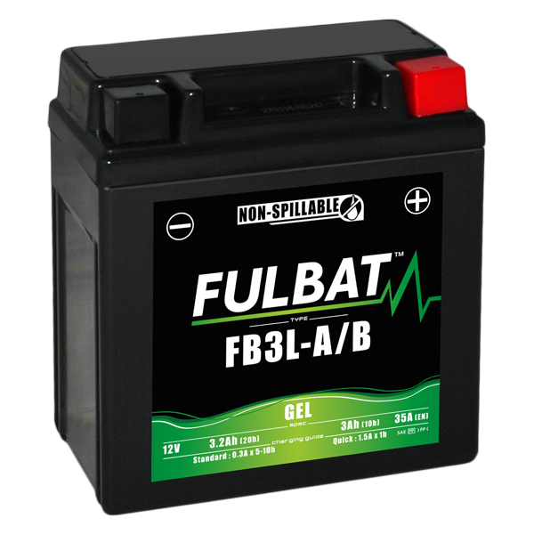 Akumulator FULBAT YB3L-A YB3L-B (Żelowy, bezobsługowy)