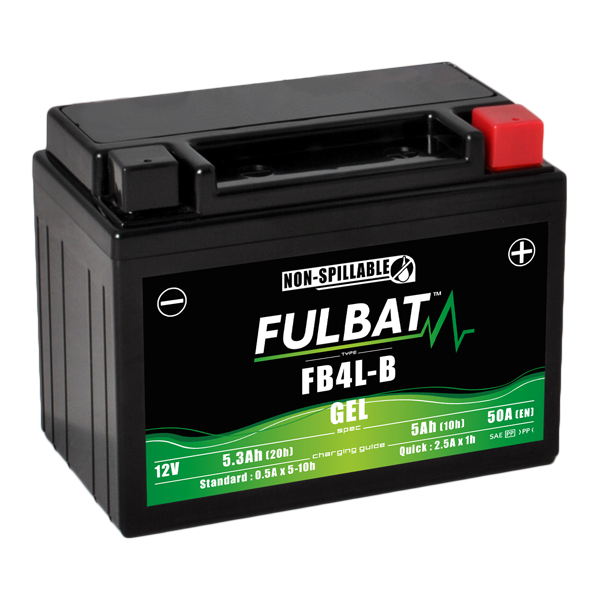 Akumulator FULBAT FUL GEL - FB4L-B / YB4L-B (Żelowy, bezobsługowy)