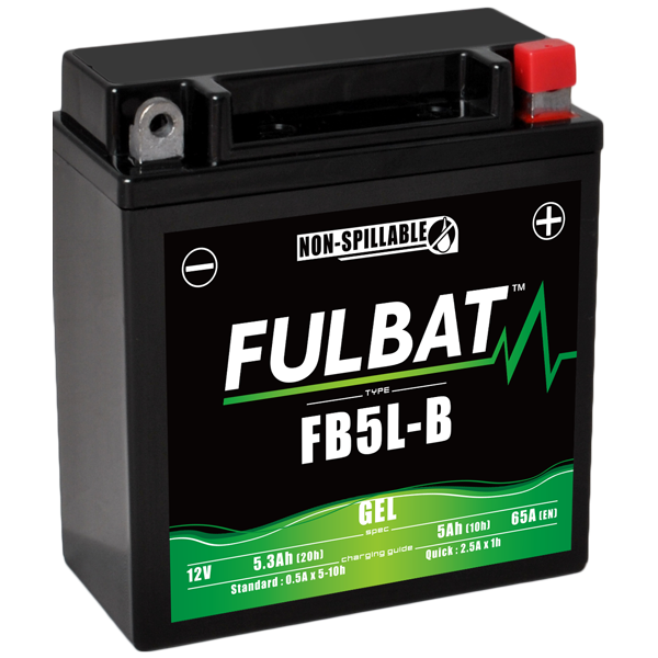 Akumulator FULBAT FUL GEL - FB5L-B / YB5L-B (Żelowy, bezobsługowy)