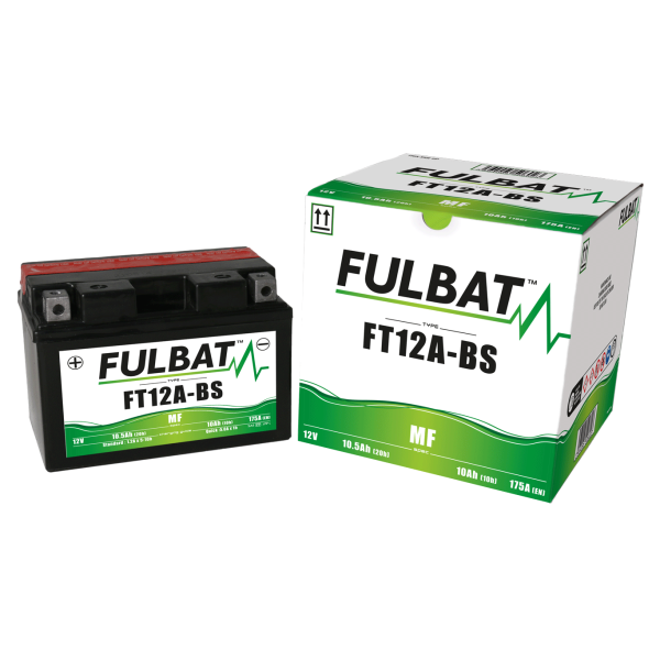 Akumulator FULBAT FUL MF - FT12A-BS / YT12A-BS (suchy, bezobsługowy, kwas w zestawie)