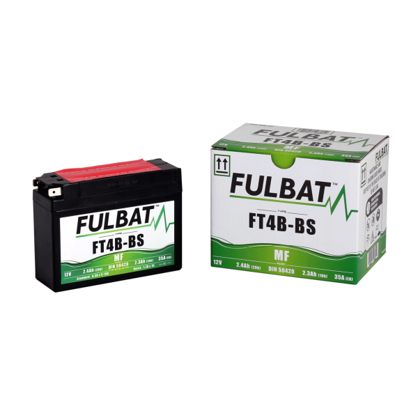 Akumulator FULBAT FUL MF - FT4B-BS / YT4B-BS (suchy, bezobsługowy, kwas w zestawie)