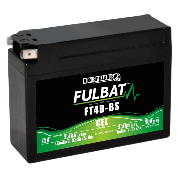 Akumulator FULBAT FUL GEL - FT4B-BS / YT4B-BS (Żelowy, bezobsługowy)