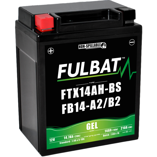 Akumulator FULBAT FUL GEL - FTX14AH-BS / FB14-A2 / YTX14AH-BS / YB14-A2 (Żelowy, bezobsługowy)