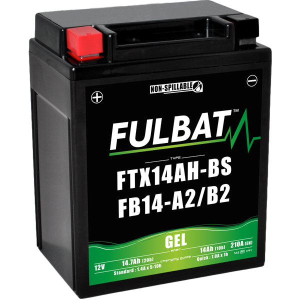 Akumulator FULBAT YB14-A2 YB14-B2 YTX14AH-BS (12N14-4A) (Żelowy, bezobsługowy)