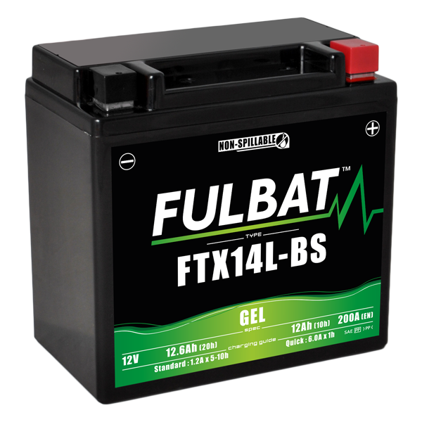 Akumulator FULBAT FUL GEL - FTX14L-BS / YTX14L-BS (Żelowy, bezobsługowy)