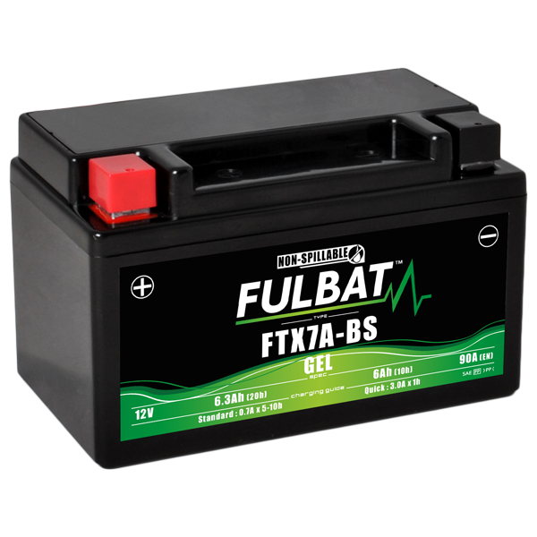 Akumulator FULBAT FUL GEL - FTX7A-BS / YTX7A-BS (Żelowy, bezobsługowy)