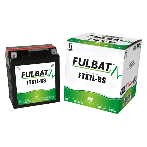 Akumulator FULBAT FUL MF - FTX7L-BS / YTX7L-BS (suchy, bezobsługowy, kwas w zestawie)