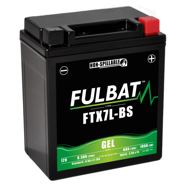 Akumulator FULBAT FUL GEL - FTX7L-BS / YTX7L-BS (Żelowy, bezobsługowy)