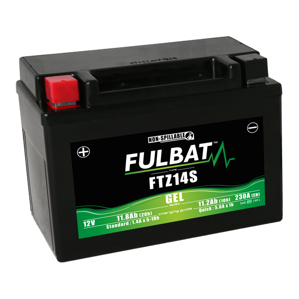 Akumulator FULBAT YTZ14S (Żelowy, bezobsługowy)