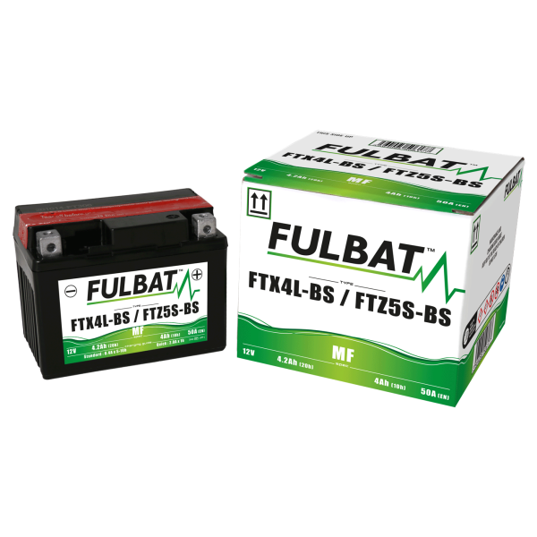 Akumulator FULBAT FUL MF - FTX4L-BS / YTX4L-BS (suchy, bezobsługowy, kwas w zestawie)