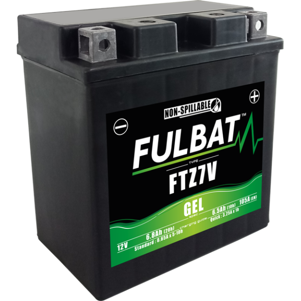 Akumulator FULBAT FUL GEL - FTZ7V / YTZ7V (Żelowy, bezobsługowy)