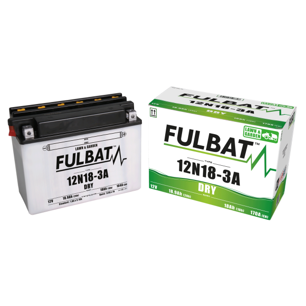 Akumulator FULBAT Y50-N18L-A 12N18-3A (suchy, obsługowy, kwas w zestawie)