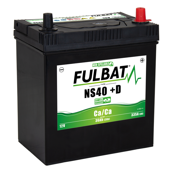 Akumulator FULBAT LAWN&GARDEN NS40 (+D) (Ca/Ca)