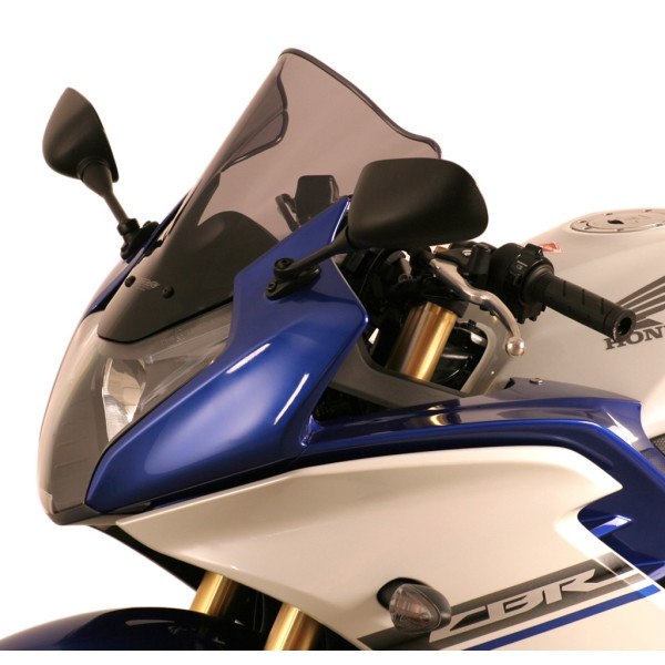 Szyba motocyklowa MRA HONDA CBR 600 F, PC 41, 2011-, forma R, przyciemniana