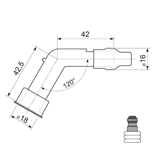 NGK Fajka Świecy VF05EGAK (kod. 92755) YBX