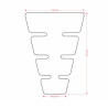 Tankpad zabezpieczenie zbiornika, osłona ONEDESIGN CGCLAS2P carbon