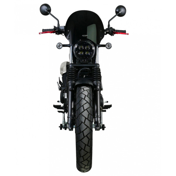 Szyba motocyklowa MRA HONDA CL 500 , 2023-, forma TN, czarna