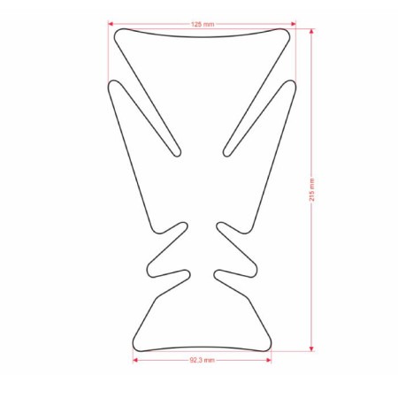 Tankpad zabezpieczenie zbiornika, osłona ONEDESIGN CEFITAP Italy flag