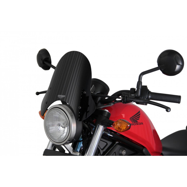 Szyba motocyklowa MRA HONDA CMX 500 REBEL, , 2017-2019, forma NSP, czarna